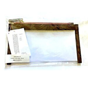 Truffle Clarity Clutch Mini in Wine - Rare/Discontinued - New in Package